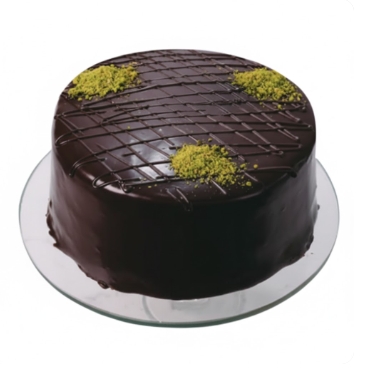 6-9 Kişilik Çikolatalı Yaş Pasta Şık Seri