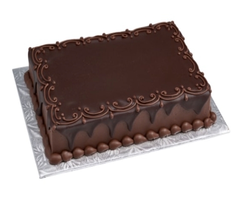 Dijital Sipariş 35 Kişilik Çikolatalı Yaş Pasta